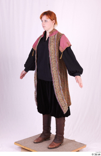  Photos Woman in Historical Dress 70 17th century Historical clothing Traditional jacket a poses whole body 0002.jpg